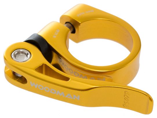 Collarino sella WOODMAN DEATHGRIP QR con leva Oro