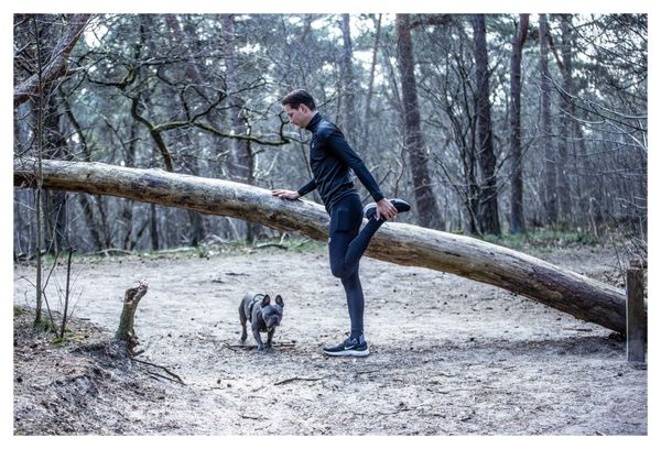 Mallas de Correr Rogelli Essential - Hombre - Negro