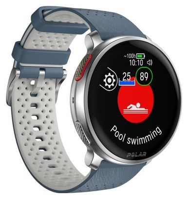 Polar Vantage V3 GPS Horloge Blauw Wit