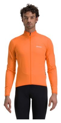 Santini Guard Nimbus Orange Long Sleeve Jacket