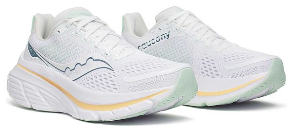 Saucony Guide 17 White Women's Running Shoes