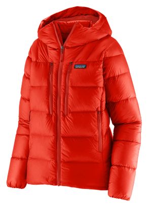 Doudoune Femme Patagonia Fitz Roy Down Hoody Rouge