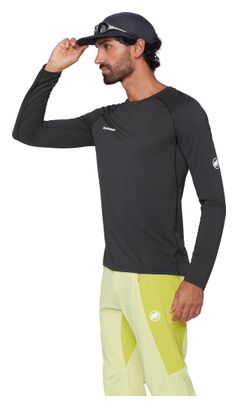 Maglietta a maniche lunghe Mammut Ducan FL nera da uomo
