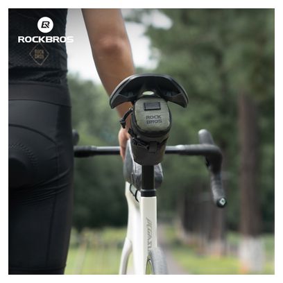 Sacoche de selle légère déperlante ROCKBROS verte