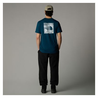 The North Face Redbox Celebration Short Sleeve T-Shirt Blue