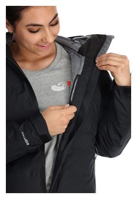 Rab Valiance Parka de Plumón Impermeable Mujer Negro
