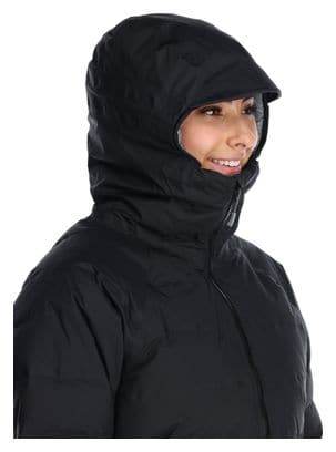 Rab Valiance Parka de Plumón Impermeable Mujer Negro