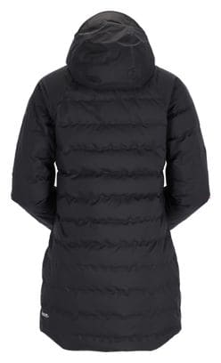 Rab Valiance Parka de Plumón Impermeable Mujer Negro