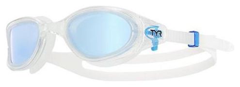 TYR Polarized Triathlon Glasses White