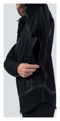Ayaq Lonak Heren Waterdichte Jas Black Storm