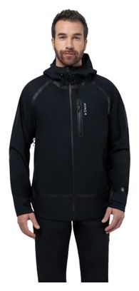 Ayaq Lonak Heren Waterdichte Jas Black Storm