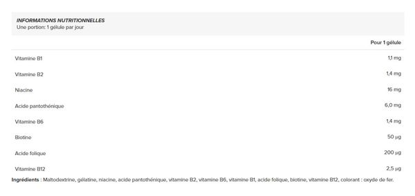 B-complex Vitamins (90 Caps) - Addict Sport Nutrition - Vitamines B