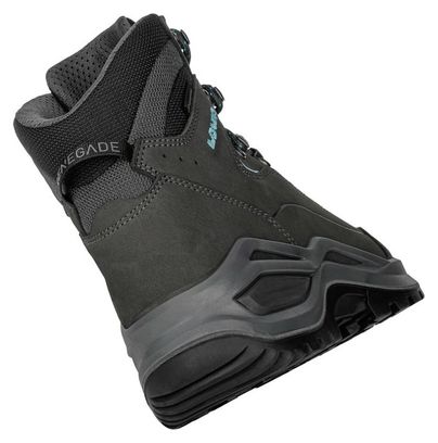Lowa Renegade Evo Gore-Tex Mid Negro Botas de montaña para mujer