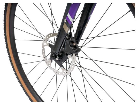 Bicicleta Gravel Bombtrack Hook Shimano GRX 10V 700 mm Negro / Morado