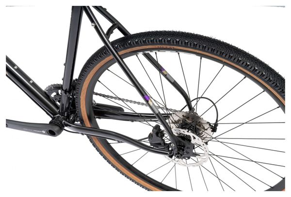 Gravel bike Bombtrack Hook Shimano GRX 10V 700 mm Black / Purple