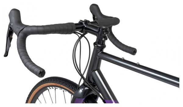 Gravel bike Bombtrack Hook Shimano GRX 10V 700 mm Black / Purple