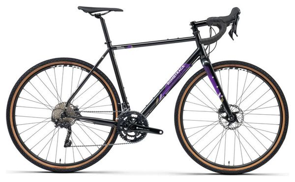 Bombtrack Hook Gravel Bike Shimano GRX 10S 700 mm Glossy Black / Purple