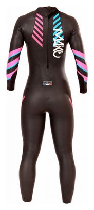 Combinaison Triathlon Mako Femme Naïad 3.0 Bleu/Rose