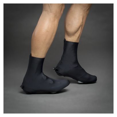 GripGrab RaceAero II Lightweight Lycra Shoe Covers Black