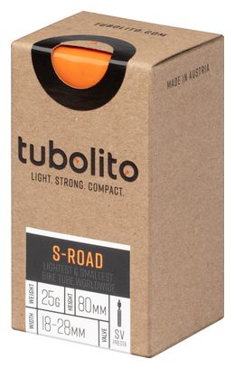 Tubolito S-Tubo Road 700c Presta 80 mm inner tube