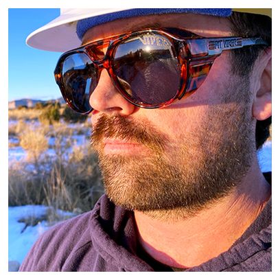Paire de Lunettes Pit Viper The Land Locked Polarized Exciters Marron