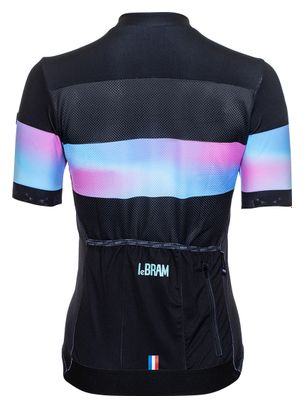 LeBram Agnès Women's Short Sleeved Jersey Black Twilight