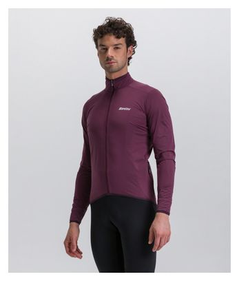 Santini Guard Nimbus Violet Long Sleeve Jacket