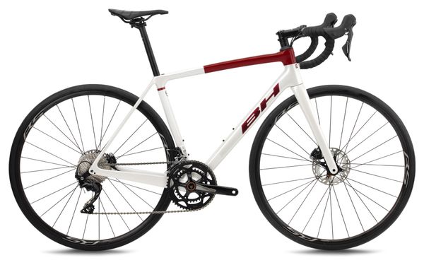 Bicicletta da strada BH SL1 2.5 Shimano 105 12V 700 mm Bianco/Rosso