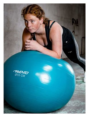 Avento Ballon de fitness/d'exercice Diamètre 65 cm Bleu