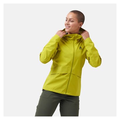 Odlo Ride Easy Waterproof Women's Waterproof Jacket Gelb