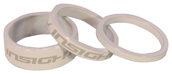 Insight 1'' x3 Spacers White