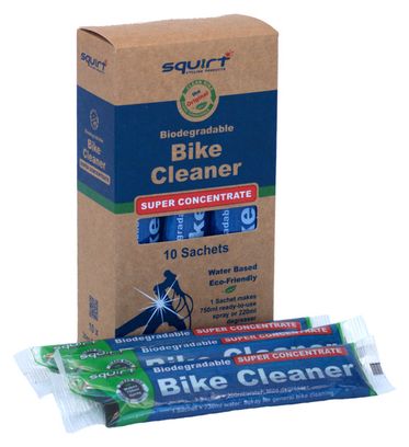 SQUIRT Bio-Bike Nettoyant Concentré 10 Sachets de 20ml