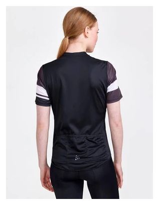 Maglia Craft Core Endur a manica corta da donna Nero Grigio