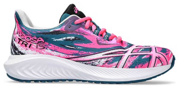 Chaussures de Running Asics Gel Noosa Tri 15 GS Rose Bleu Enfant Alltricks