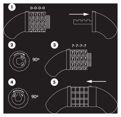 EDGE Cadenas Digit Digit - Ø10Mm X 150 Cm