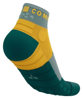 Compressport Ultra Trail Low Socks Green / Yellow