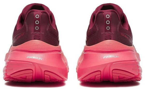 Saucony Guide 17 Scarpe da corsa Rosso Donna