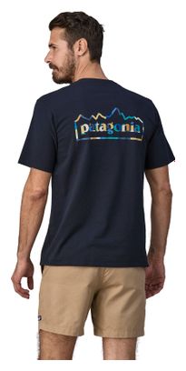 T-Shirt Patagonia Unity Fitz Responsibili-Tee Bleu