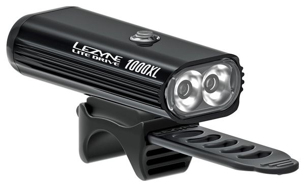 Paar Lezyne Lite Drive 1000XL / Stick Drive Lights Zwart
