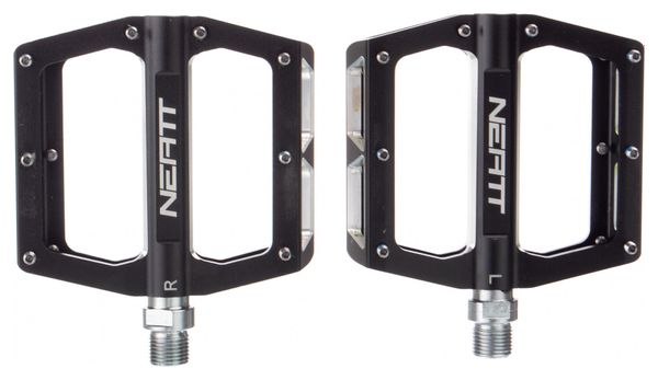 Neatt Attack V2 Flat Pedals 8 Pins Black