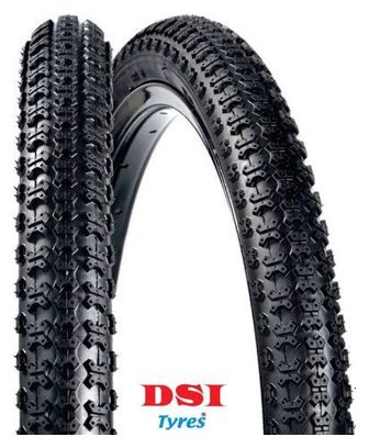 PNEU VELO 20x175 SRI-61 VTT Full Black PAPILLON DSI (47-406).