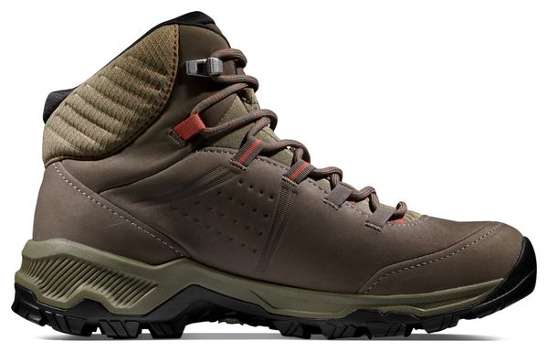 Dames wandelschoenen Mammut Nova IV Mid Gore-Tex Bruin