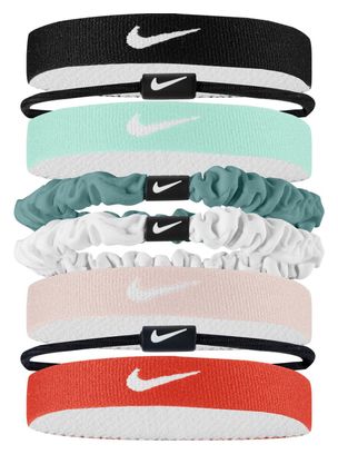 Haargummis (x8) Nike Flex Classic Mixed Mehrfarbig