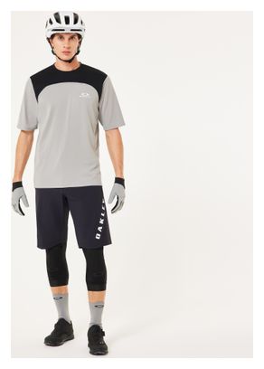 Maillot Manches Courtes Oakley Free Ride Gris