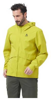 Veste imperméable Odlo Ride Easy Waterproof Jaune