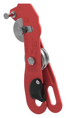 Petzl Discensore Simple Rosso