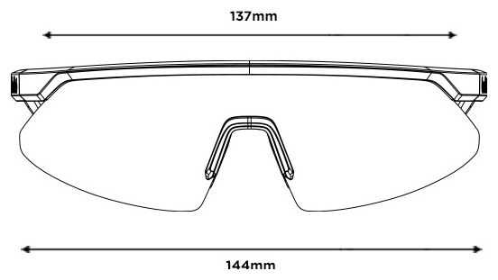 Gafas Bollé Micro Edge Titanium Matte - Volt+ Polarized Purple