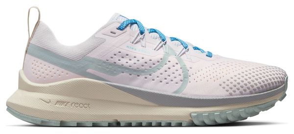 Nike React Pegasus Trail 4 Damen Trailrunningschuh Rosa Blau