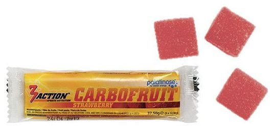 Pâte de fruits Carbofruit fraise 25 pièces