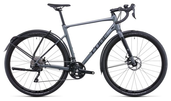 Cube Nuroad Pro FE Gravel Bike Shimano GRX 10S 700 mm Ink Grey 2022